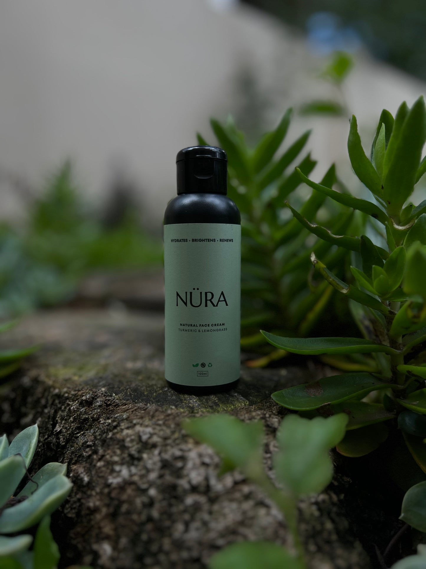 Nüra Natural Face Cream – Turmeric & Lemongrass(100ml)
