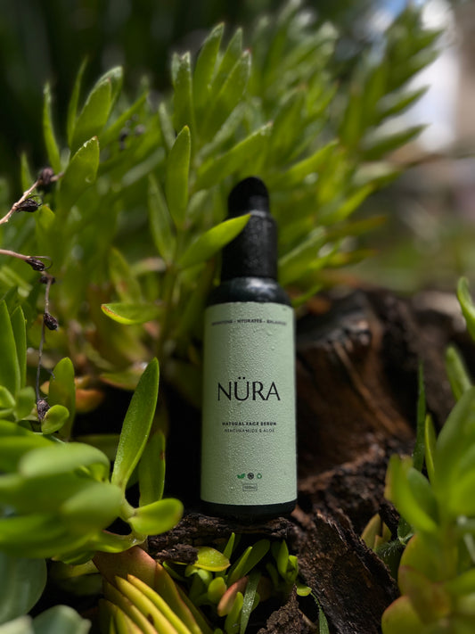 Nüra Natural Glow Face Serum - Niacinamide & Aloe (100ml)